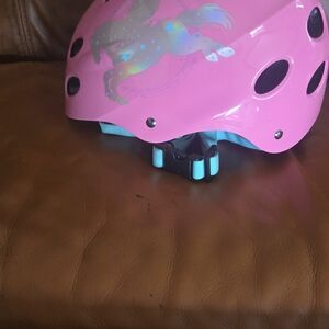 Pink Unicorn Helmet